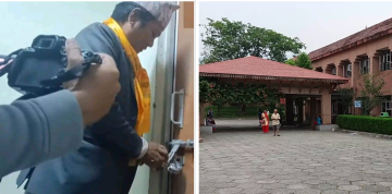 अदालतको आदेशपछि मेयर हर्कले खोले उपकुलपतिको कार्यकक्षमा लगाएको ताला